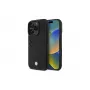 BMW Signature custodia rigida in pelle con porta carte per Apple iPhone 16 Pro Max 6,9 inch nero