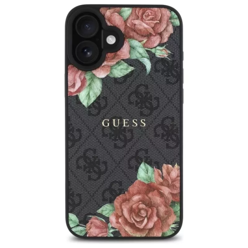 Guess GUHMP16SP4ROPEMCK custodia rigida per Apple iPhone 16 6,1
