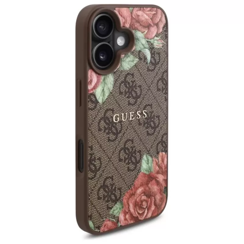 Guess GUHMP16SP4ROPEMCW Custodia rigida per Apple iPhone 16 6,1