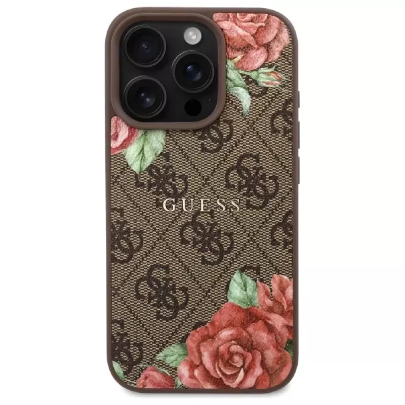 Guess GUHMP16XP4ROPEMCW Custodia rigida iPhone 16 Pro Max 6,9