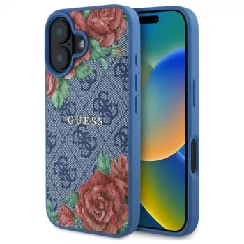 Guess GUHMP16SP4ROPEMCB Custodia rigida iPhone 16 6,1