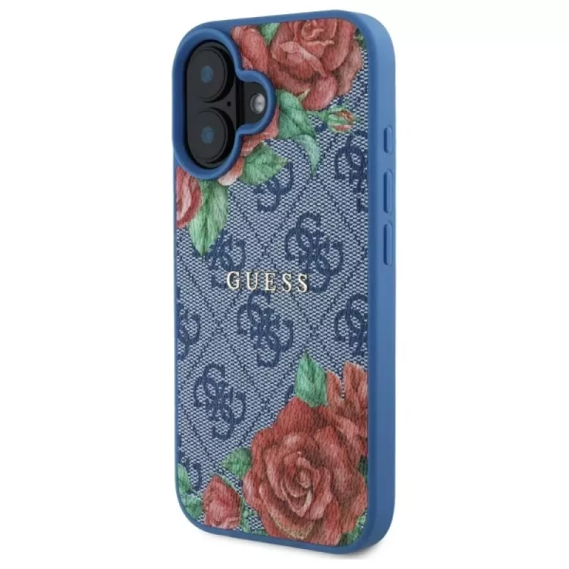 Guess GUHMP16SP4ROPEMCB Custodia rigida iPhone 16 6,1