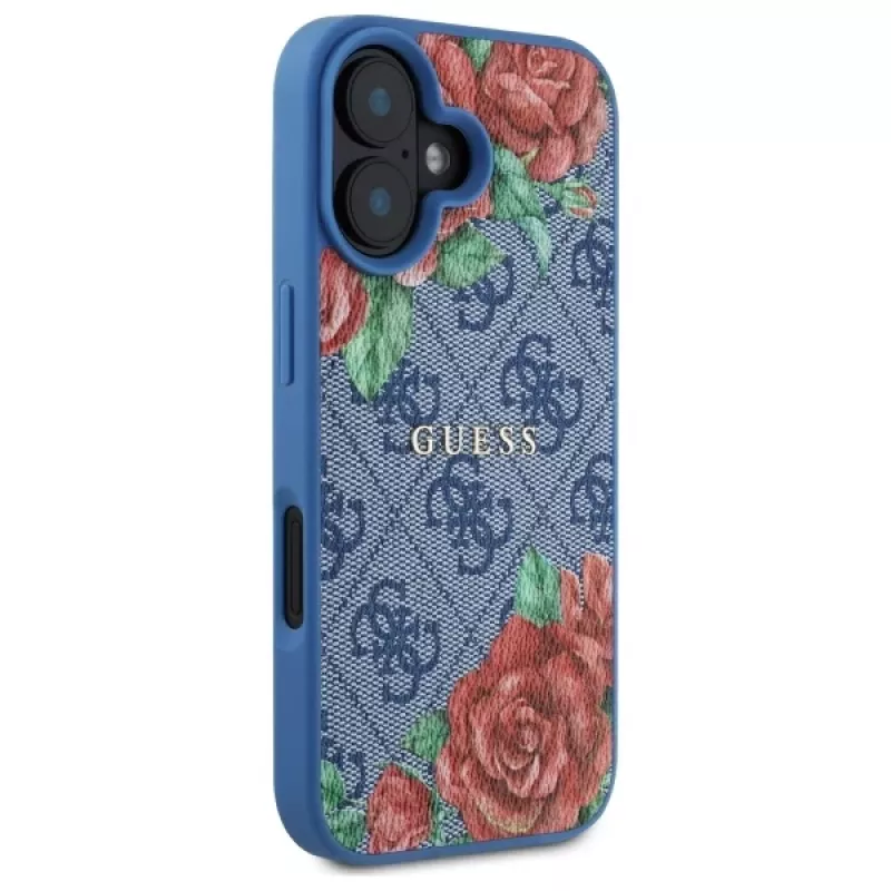 Guess GUHMP16SP4ROPEMCB Custodia rigida iPhone 16 6,1