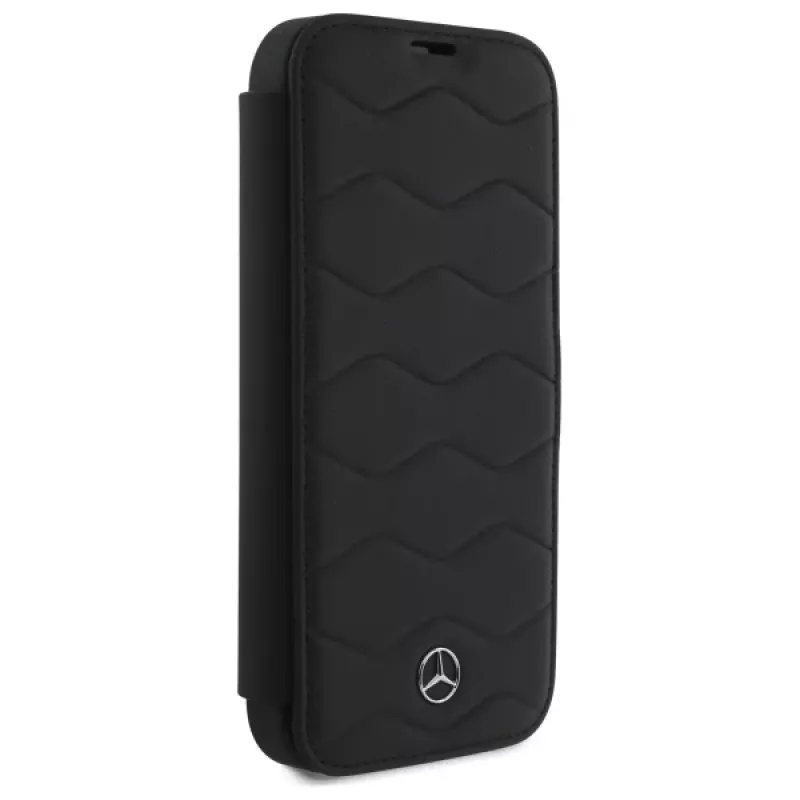 Mercedes-Benz MEBKP16X23RWRSK Custodia a libro iPhone 16 Pro Max 6,9