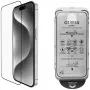 Guess BP Rhinestones Kit 2-in-1 protezione schermo e lente fotocamera per iPhone 16 Pro Max oro