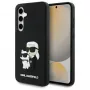 Karl Lagerfeld KLHCS24FE3DRKCNK S24 FE S721 nero/nero hardcase 3D Rubber Karl&Choupette