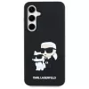 Karl Lagerfeld KLHCS24FE3DRKCNK S24 FE S721 nero/nero hardcase 3D Rubber Karl&Choupette