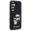 Karl Lagerfeld KLHCS24FE3DRKCNK S24 FE S721 nero/nero hardcase 3D Rubber Karl&Choupette