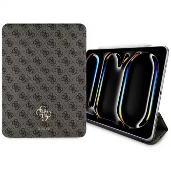 Guess GUFC13PM24PS4SGW iPad Pro 13 M4 2024 / M5 2025 marrone Magnetic 4G Big Logo Folio Case