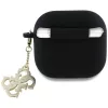 Guess Silicone 4G Charm Case per AirPods 4 - nero