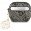 Guess 4G Strass Charm Custodia protettiva per Apple AirPods 4, marrone