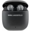 KARL LAGERFELD Metal Printed Logo Auricolari TWS con ANC/ENC - neri