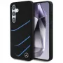 MERCEDES-BENZ Silicone Contrasted Curves Custodia MagSafe per Samsung Galaxy S25, nera