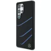MERCEDES-BENZ Silicone Contrasted Curves Custodia MagSafe per Samsung Galaxy S25 Ultra nera