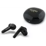 Guess Flat Classic Logo Electroplated TWS Auricolari con custodia di ricarica (nero)