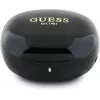 Guess Flat Classic Logo Electroplated TWS Auricolari con custodia di ricarica (nero)