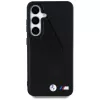 BMW Leather Oversized Stripes MagSafe Cover per Samsung Galaxy S25 nero