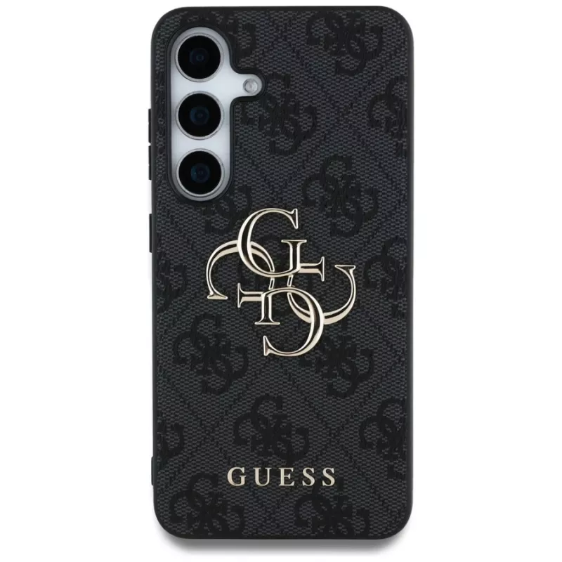 Guess Big 4G Logo Classic Logo Cover per Samsung Galaxy S25 (nero)
