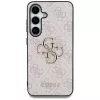 Guess Big 4G Logo Classic Logo Cover per Samsung Galaxy S25+ (rosa)