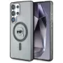 KARL LAGERFELD Button Karl Head Printed Logo Custodia MagSafe per Samsung Galaxy S25 Ultra nero