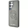 Karl Lagerfeld Rhinestones Karl Head Logo Custodia per Samsung Galaxy S25 Ultra nero