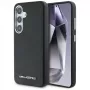 KARL LAGERFELD Saffiano FullWrapped Elongated Metal Logo Custodia MagSafe per Samsung Galaxy S25+, nero