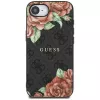 Guess 4G Flowers Print Custodia MagSafe per iPhone 16e / 17e nero