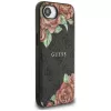 Guess 4G Flowers Print Custodia MagSafe per iPhone 16e / 17e nero