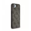 Guess 4G Ring Classic Logo Custodia MagSafe per Apple iPhone 16e (marrone)