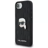Karl Lagerfeld Monogram Karl Head Pin Custodia per iPhone 16e / 17e, nero