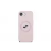 Karl Lagerfeld Silicone Karl & Choupette Heads Custodia MagSafe per iPhone 16e / 17e rosa