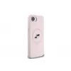 Karl Lagerfeld Silicone Karl & Choupette Heads Custodia MagSafe per iPhone 16e / 17e rosa