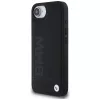 BMW Leather Hot Stamp Custodia per iPhone 16e / 17e nero