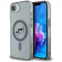 KARL LAGERFELD IML Metal Karl & Choupette Heads Cover MagSafe per iPhone 16e / 17e, nero