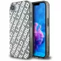 KARL LAGERFELD IML Repeat Logo Cover per Apple iPhone 16e / 17e - argento