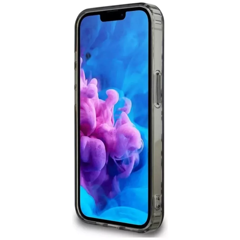 KARL LAGERFELD IML Repeat Logo Cover per Apple iPhone 16e / 17e - argento