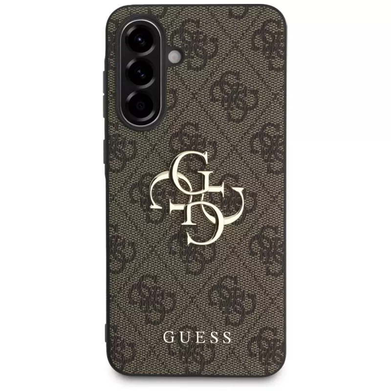Guess Cover Big 4G Logo Classic Logo per Samsung Galaxy A56 5G (marrone)