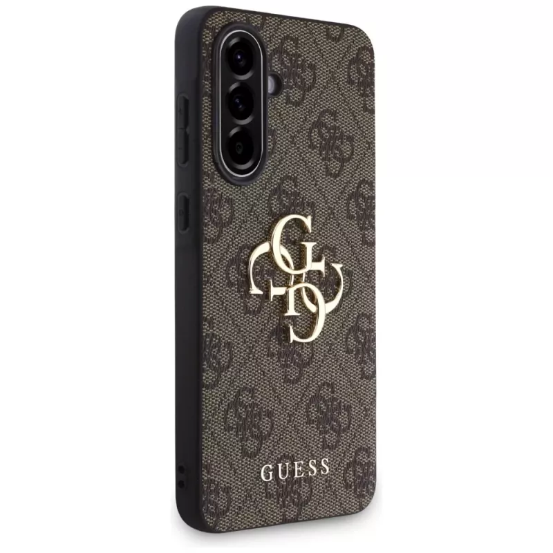 Guess Cover Big 4G Logo Classic Logo per Samsung Galaxy A56 5G (marrone)