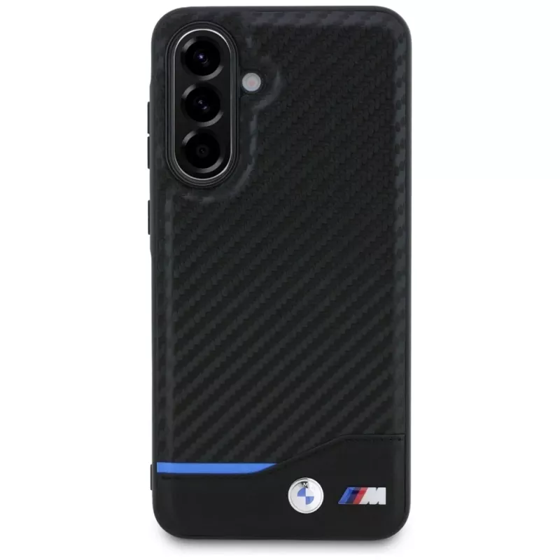 BMW Cover M Carbon per Samsung Galaxy A56, nero