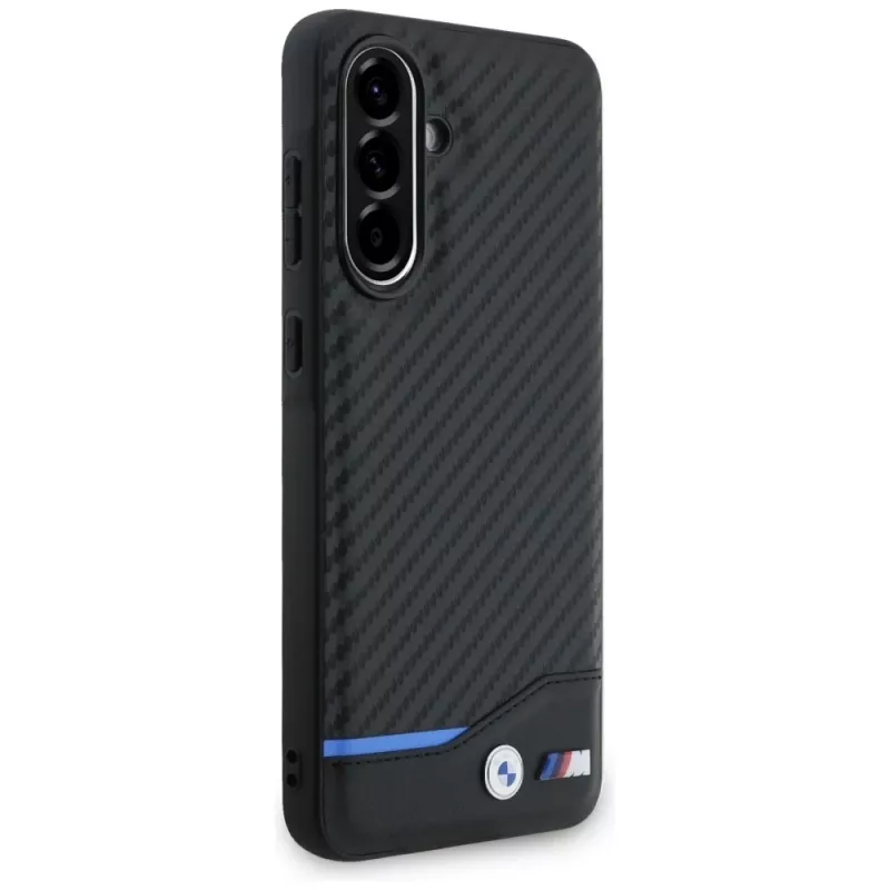 BMW Cover M Carbon per Samsung Galaxy A56, nero
