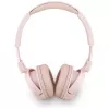 Guess Cuffie on-ear wireless Bluetooth 5.3 Metal Logo Script (rosa)