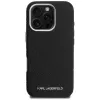 KARL LAGERFELD FW Stamped Karl Cover MagSafe per iPhone 16 Pro Max nero