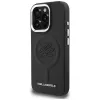 Karl Lagerfeld Cover Initial & Metal Logo MagSafe per iPhone 16 Pro, nero