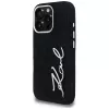 KARL LAGERFELD FW Jeans Signature Logo Cover per iPhone 16 Pro Max, nero