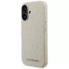 Karl Lagerfeld FW Stamped Karl Cover MagSafe per iPhone 16 beige
