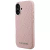 KARL LAGERFELD Stamped Karl Cover MagSafe per iPhone 16 rosa