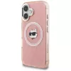 Karl Lagerfeld IML Choupette Head Logo Cover MagSafe per Apple iPhone 16, rosa