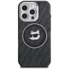 KARL LAGERFELD IML Choupette Head Logo Custodia MagSafe per Apple iPhone 16 Pro Max, nero