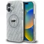 Karl Lagerfeld IML Karl Head Logo Custodia MagSafe per iPhone 16, grigio