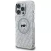 KARL LAGERFELD IML Karl Head Logo Custodia MagSafe per Apple iPhone 16 Pro Max - grigio